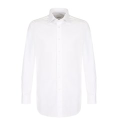 Хлопковая сорочка с воротником кент Brioni