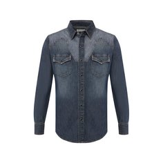 Джинсовая рубашка Saint Laurent