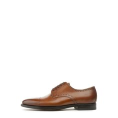 Кожаные дерби с брогированием Kiton