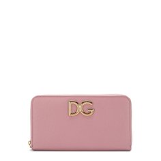 Кожаный кошелек на молнии Dolce & Gabbana