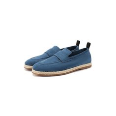 Замшевые эспадрильи Santoni