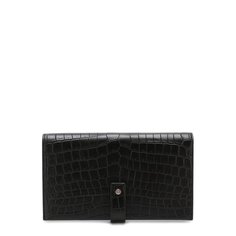 Кожаное портмоне с отделениями для кредитных карт Saint Laurent