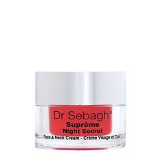 Восстанавливающий ночной крем для лица, шеи и области декольте Supreme Night Secret Face § Neck Dr.Sebagh