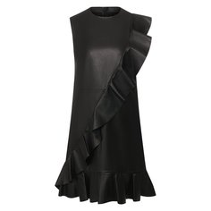 Кожаное платье REDVALENTINO