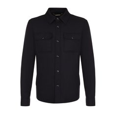 Шерстяная рубашка с воротником кент Ralph Lauren