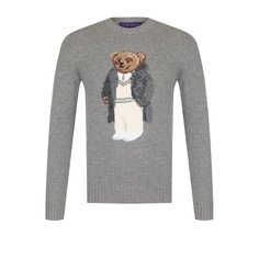 Кашемировый джемпер с принтом Ralph Lauren