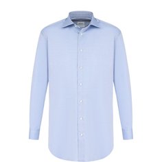 Хлопковая сорочка с воротником акула Brioni