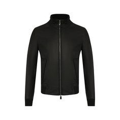 Кожаный бомбер Canali