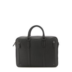 Кожаный портфель для ноутбука с плечевым ремнем Ermenegildo Zegna