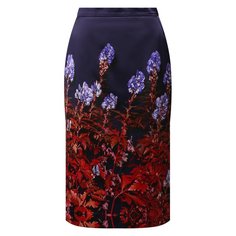 Юбка из смеси хлопка и вискозы Dries Van Noten