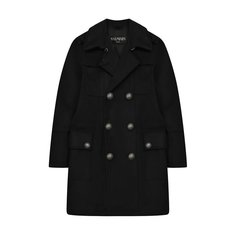 Шерстяное пальто Balmain