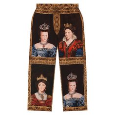 Шелковые брюки Dolce & Gabbana