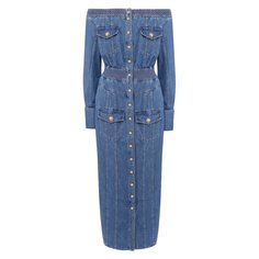 Джинсовое платье Balmain