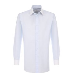 Хлопковая сорочка с воротником кент Brioni