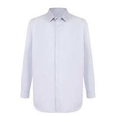 Хлопковая сорочка с воротником кент Brioni
