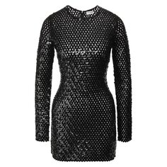 Хлопковое платье Saint Laurent
