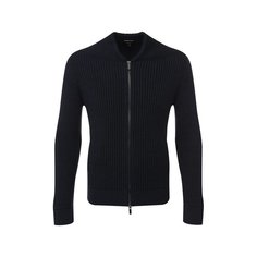 Кардиган из смеси шерсти и хлопка Giorgio Armani