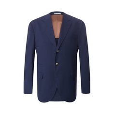 Пиджак из смеси шерсти и шелка Brunello Cucinelli