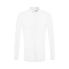 Хлопковая сорочка с воротником бабочка Z Zegna
