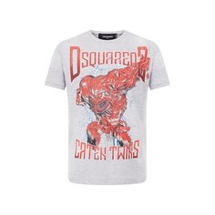 Хлопковая футболка Dsquared2