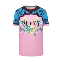 Хлопковая футболка Emilio Pucci