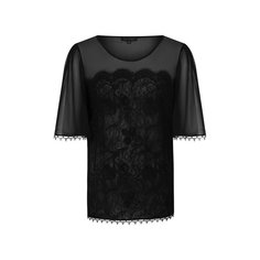 Топ из смеси хлопка и вискозы Escada