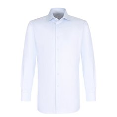 Хлопковая сорочка с воротником акула Brioni