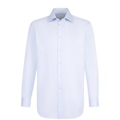 Хлопковая сорочка с воротником кент Brioni
