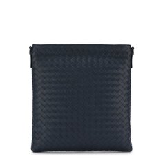 Кожаная сумка-планшет с плетением intrecciato Bottega Veneta