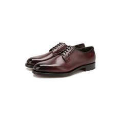 Кожаные дерби Santoni