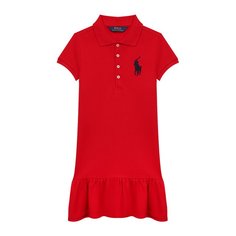 Хлопковое платье Polo Ralph Lauren