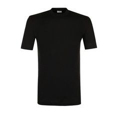 Однотонная хлопковая футболка Zimmerli