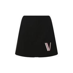 Шорты из смеси шерсти и шелка Valentino