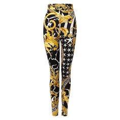 Леггинсы с принтом Versace