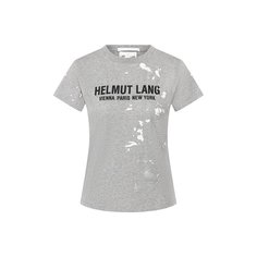 Хлопковая футболка Helmut Lang