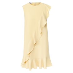 Платье с оборкой REDVALENTINO