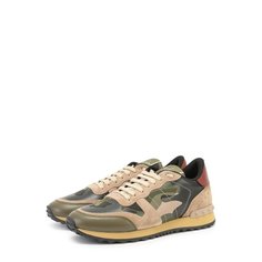 Комбинированные кроссовки Valentino Garavani Camouflage с принтом Valentino