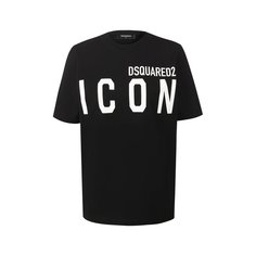 Хлопковая футболка Dsquared2