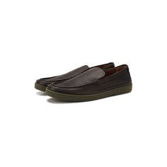 Кожаные лоферы Ermenegildo Zegna