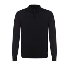 Шерстяное поло с длинными рукавами Ermenegildo Zegna
