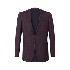 Пиджак из смеси шерсти и шелка Ermenegildo Zegna