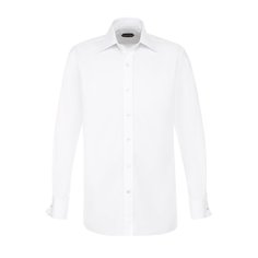 Хлопковая сорочка с итальянским воротником Tom Ford