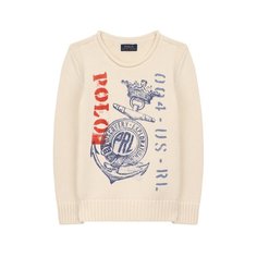 Хлопковый пуловер Polo Ralph Lauren