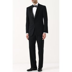 Шерстяной смокинг с остроконечными лацканами Tom Ford