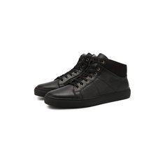 Кожаные кеды Corneliani