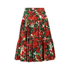 Хлопковая юбка Dolce & Gabbana