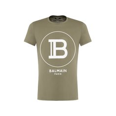 Хлопковая футболка Balmain