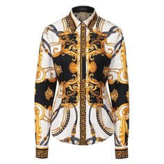 Шелковая рубашка Versace