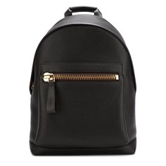 Кожаный рюкзак с внешним карманом Tom Ford