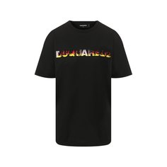Хлопковая футболка Dsquared2